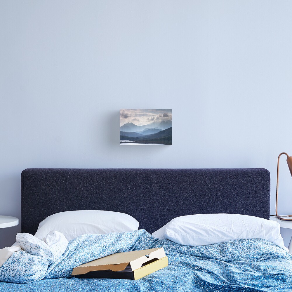 Snowdonia - Snowdon and her Sisters Canvas Print