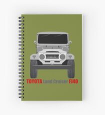 Land Cruiser FJ40 - Front Spiral Notebook
