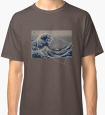 Hokusai Meets Fibonacci Classic T-Shirt
