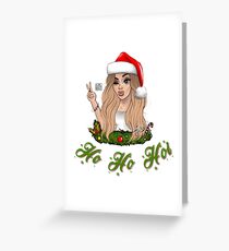 Tarjeta de felicitación Ho Ho Hoi