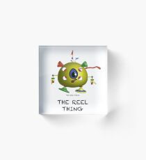 I am the Reel Thing Acrylic Block