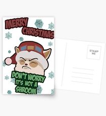 Christmas Teemo Postcards
