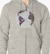Us Against The World Zipped Hoodie