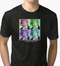 Willy Wonka Warhol Tri-blend T-Shirt
