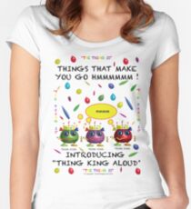 Things that make you go Hmmmmmmm Women's Fitted Scoop T-Shirt