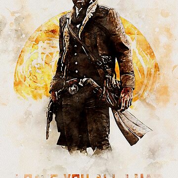 Arthur Morgan All I Had Art Board Print for Sale by Vintage-Travler