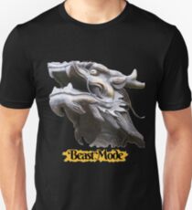 COOL BEAST MODE LUSTIGE ZITAT DRACHE FANTASIE Unisex T-Shirt