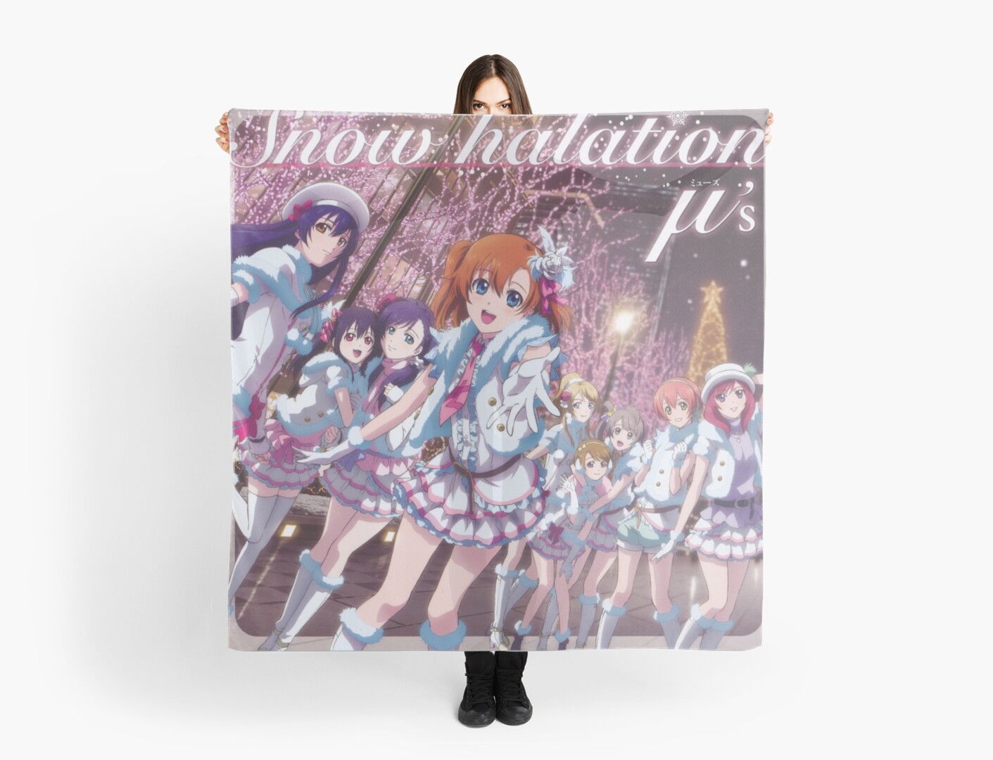 love live school idol project snow halation scarves by star