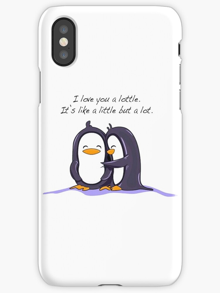 I Like You a Lottle Penguins by latifakadhafi