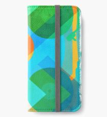 Abstract Vinyl Record Turntable iPhone Wallet/Case/Skin