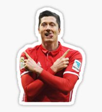 robert lewandowski 1 Sticker