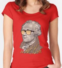 Alexander Hamilton - A dot Ham Women's Fitted Scoop T-Shirt