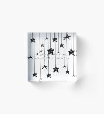 Just Hold On - 2 Acrylic Block