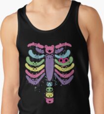 Bärenknochen Kawaii Tropfen Tanktop für Männer