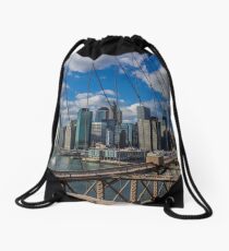Mochila saco Brooklyn Bridge, New York, USA.