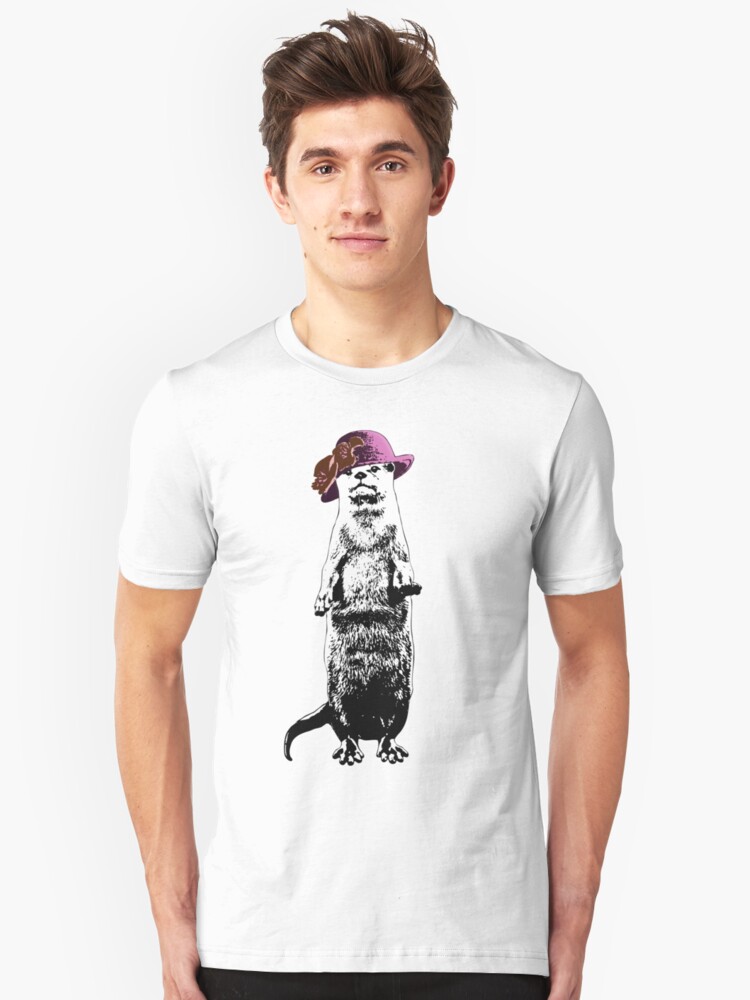 Alternate view of I Really Otter Be Going Now Slim Fit T-Shirt