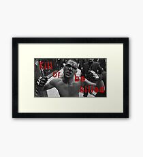 Nate diaz Framed Print