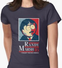 Randy Marsh 16 - I Thought This Was America Women's Fitted T-Shirt