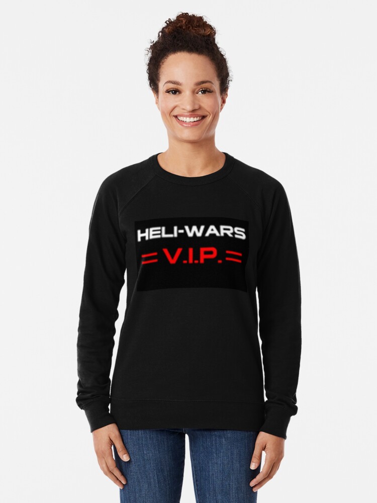 Roblox Heli Wars T Shirt Lightweight Sweatshirt - roblox heli wars t shirt laptop skin