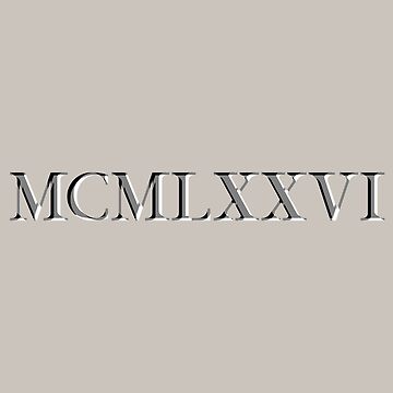 36 Exquisite Roman Numeral Tattoo Designs  TattooBlend