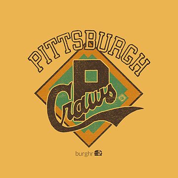 Pittsburgh Crawfords Craws Yellow Negro League T Shirt - XL