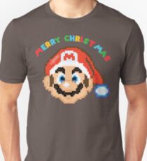Super Mario Weihnachten Unisex T-Shirt