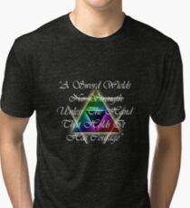 Legend of Zelda, Courage Tri-blend T-Shirt