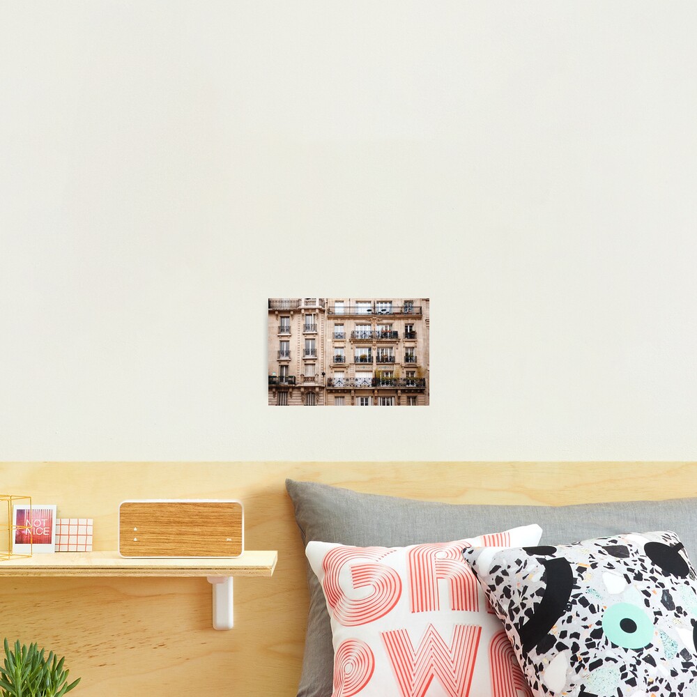 Traditional French Architecture Photographic Print