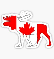 Canada Moose Sticker