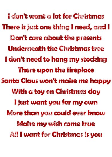 mariah carey all i want for christmas is you lyrics by laura downing - All I Want For Christmas Is You Mariah Carey Lyrics mariah carey all i want for christmas is you lyrics by laura downing - All I Want For Christmas Is You Mariah Carey Lyrics