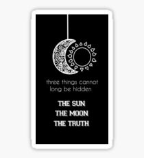 Supernatural - Teen Wolf Quote Sticker