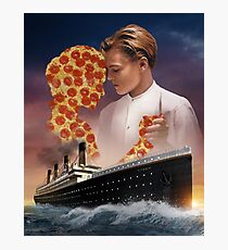 Titanic Pizza Photographic Print