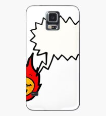 Funda/vinilo para Samsung Galaxy talking meteor cartoon