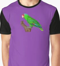 Mexican Red-crowned Amazon Parrot Graphic T-Shirt