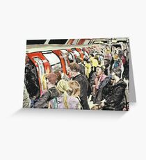 Rush Hour Crush Greeting Card