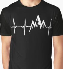 MOUNTAIN IN MY HEARTBEAT T SHIRT Graphic T-Shirt