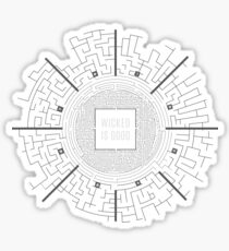 The Maze Runner Layout Sticker