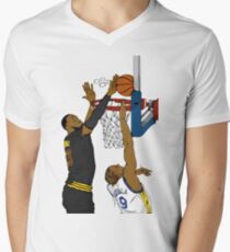 The block Men's V-Neck T-Shirt