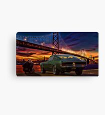 Frank Bullitt Canvas Print