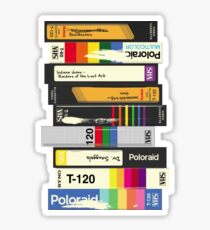 Video Tape 80's Style Sticker