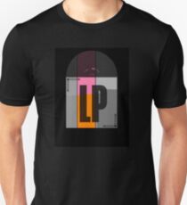 Black Stereo LP Vinyl Record Album Unisex T-Shirt
