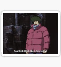 Cowboy Bebop Spike Spiegel Sticker