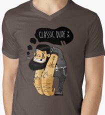 Classic dude Men's V-Neck T-Shirt