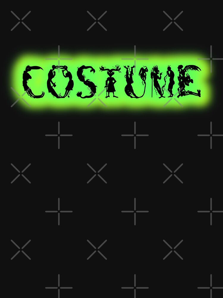 Monster-Lettered Costume (Green) by Thogek