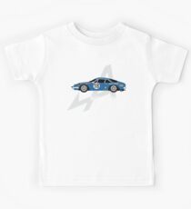 Alpine A110 Rallyewagen Kinder T-Shirt