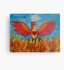 Born of Fire Metal Print