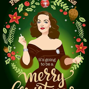 A Little Auntie Mame Christmas Poster for Sale by AleMogolloArt