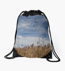 Powerlines Drawstring Bag
