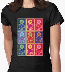 Pop Art Speakers Women's Fitted T-Shirt