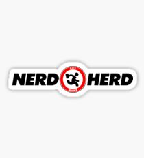 The Nerd Herd: Highest Vector Quality Graphic! - 2017 Edition Sticker